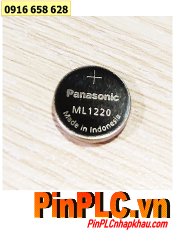 Panasonic ML1220, Pin sạc 3v lithium Panasonic ML1220 chính hãng _Xuất xứ Indonesia